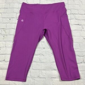 Gymwrap therma chill cropped leggings sized xl